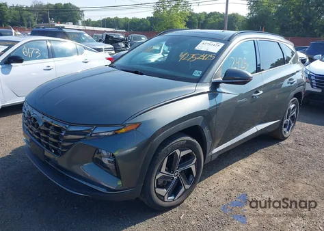 2022 Hyundai Tucson Plug-In Hybrid Limited из США, поврежденный, VIN KM8JFDA20NU036048